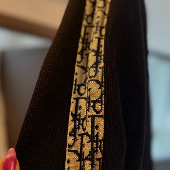 Sweater with Dior Oblique Inserts - Picture 4 of 6